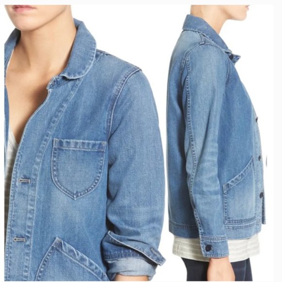 Madewell Joshua Tree Button Down Denim Jean Jacket - Picture 4 of 16